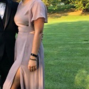 LULUS open sided MAXI dress